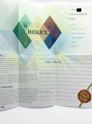 Rolex Submariner 16610 Black Dial Stainless Steel Box Papers 2006 3