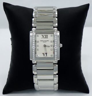 Patek Philippe Twenty 4 Factory Diamonds Steel Ladies Watch 4910 /10A - 011 3