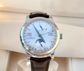Jaeger Lecoultre Master Calendar Moon Phase - 147.  8.  41s - S/steel - 40mm - Box/papers -