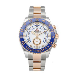 Rolex Yacht - Master Ii Auto 44mm Steel Everose Gold Mens Bracelet Watch 116681