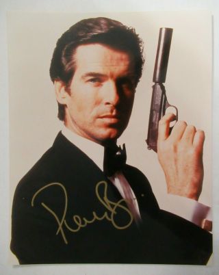 Pierce Brosnan Signed Autographed 8x10 Photo James Bond 007