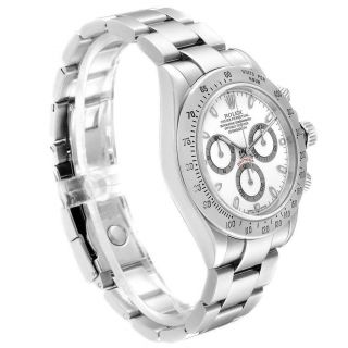 Rolex Daytona White Dial Chronograph Stainless Steel Mens Watch 116520 3