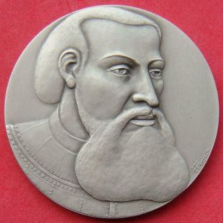 Iv Viceroy Of Portuguese India D.  João De Castro Convent Of Christ Window Medal