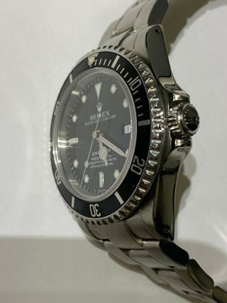 Rolex Sea - Dweller 16600 stainless steel with Swiss only dial Watch 6