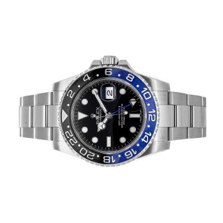 Rolex GMT - Master II Batman Auto 40mm Steel Mens Oyster Bracelet Watch 116710BLNR 2