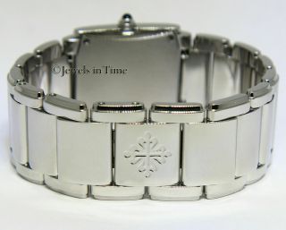 Patek Philippe Twenty 4 White Dial Silver Bracelet Women ' s Watch 4