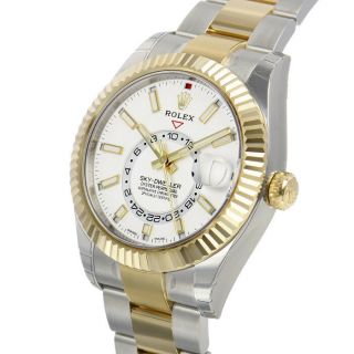 Rolex Sky Dweller 326933 Steel Yellow Gold White Index Dial 42mm Automatic Watch 4