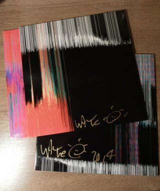 Signed The Flaming Lips ‎ - Heady Fwends 2 X Lp Album Rare Wayne Coyne