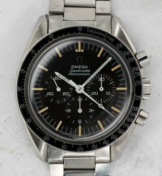 Vintage Omega Speedmaster Chronograph Wristwatch 145.  012 - 67 Cal.  321 Tropical Nr