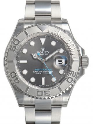 Rolex Yacht - Master 116622 Steel Platinum Bezel Rhodium Dial 40mm Automatic Watch