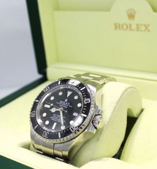 ROLEX SEA - DWELLER Deepsea 116660 Steel Ceramic Bezel Watch BOX/PAPERS 4