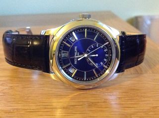 Patek Philippe Complications 18k White Gold Automatic Moonphase Watch