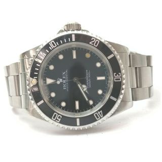 Rolex Watch 14060 Submariner Men ' s Black X Silver 1602216 2
