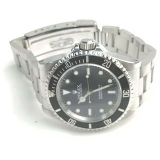 Rolex Watch 14060 SUBMARINER Men ' s Black X Silver 1602163 2