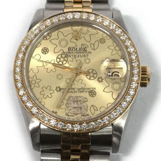 Rolex Datejust 68273 Two - Tone 18k Yellow Gold Jubilee Bracelet 31