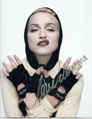 Madonna - Sexy Singer - Hand Signed Autographed Photo With