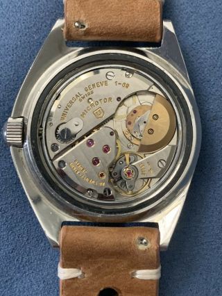Early 1960’s Universal Geneve Polerouter Sub,  Ref.  869116/01 Cond. 5
