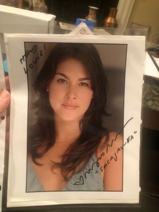 Mizuo Peck Signed Autographed Night At The Museum Sacajawea Photo 8x10 K