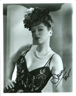 Claire Trevor Queen Of Film Noir Actress In Key Largo Signed Photo Autograph