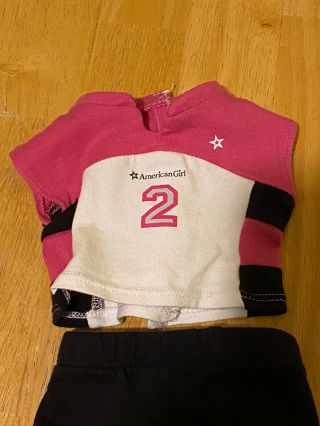 American Girl - Pink Volleyball Outfit SET for Doll - With Ball And Book 2