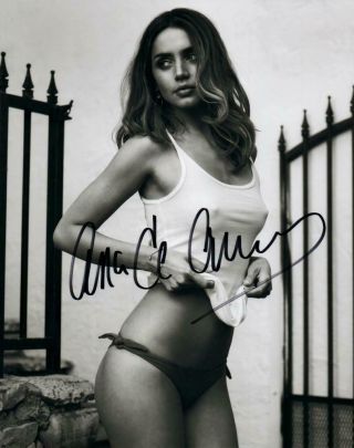 Ana De Armas Signed 8x10 Picture Autographed Photo Pic With