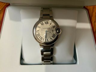 Cartier Ballon Bleu Stainless Steel Quartz 33mm Watch