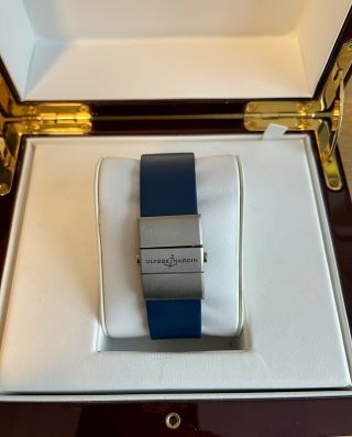 Ulysse Nardin Maxi Marine Chronometer,  Ref 1183 - 126 Stainless Steel,  Blue 2