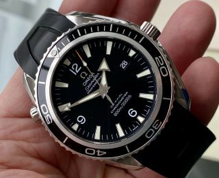 Omega Seamaster Planet Ocean 45mm James Bond 007 Automatic Mens 600m Watch
