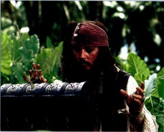 Johnny Depp Autographed 8x10 Photo Signed Picture,