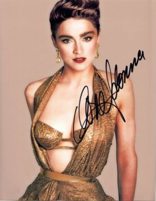 Madonna Autographed Photo Hand Signed - Rock Star - Singer - Dancer,  Perform