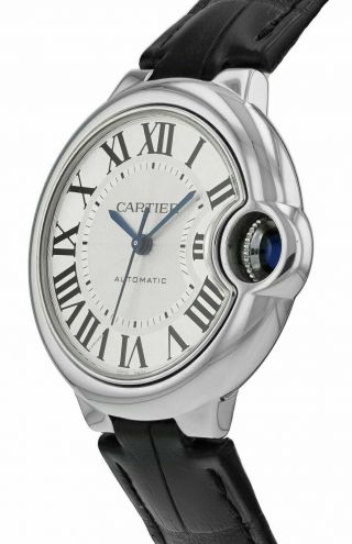 Cartier Ballon Bleu Automatic Silver Dial 33mm Ladies Watch W6920085 2