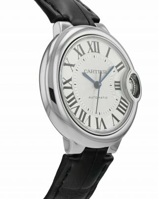 Cartier Ballon Bleu Automatic Silver Dial 33mm Ladies Watch W6920085 3