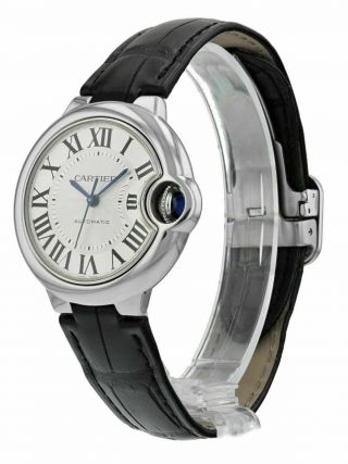 Cartier Ballon Bleu Automatic Silver Dial 33mm Ladies Watch W6920085 4