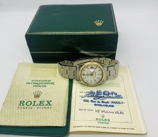 Reloj De Hombre Rolex Oyster Perpetual Date Automatico Referencia 1501