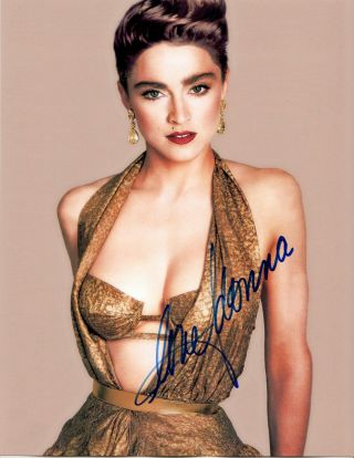 Madonna - Sultry Sexy Singer - Hand Signed Autographed Photo With