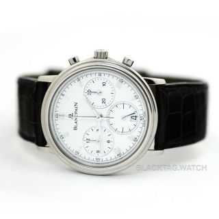 Blancpain Villeret Chronograph Wristwatch 1185 - 1127 - 55