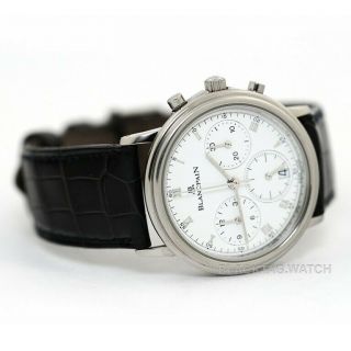 Blancpain Villeret Chronograph Wristwatch 1185 - 1127 - 55 4
