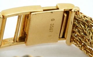 Chopard vintage heavy 18K gold 2.  52CTW VS1/F diamond mechanical ladies watch 5