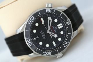 Omega Seamaster 42mm Co - Axial Automatic Watch Black Ceramic Bezel (2020)