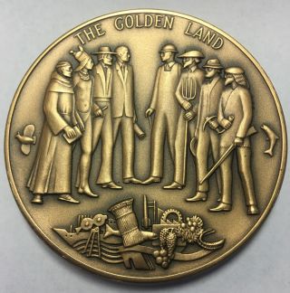1769 - 1969 California Bicentennial Medallion The Golden Land Enn Coins