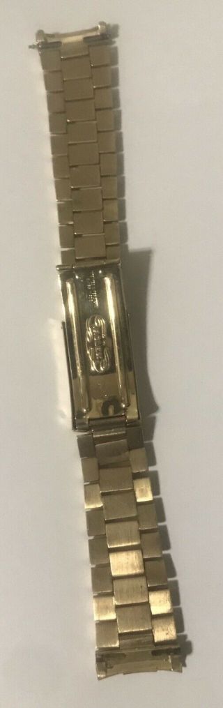 Rolex 18k Solid Yellow Gold Swiss Made President Datejust 20mm Bracelet 2
