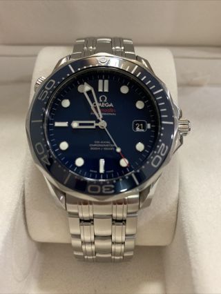 Omega Seamaster Professional Co - Axial Chronometer - James Bond Watch - Navy Dial