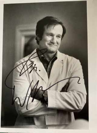Rare - Robin Williams - Patch Adams Signed/autograph Movie 8x10 Photo