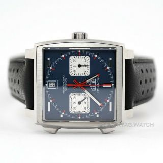 Tag Heuer Monaco Calibre 11 Chronograph Wristwatch Caw211p.  Fc6356 Steve Mcqueen