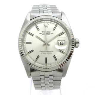 Rolex Oyster Perpetual Datejust Ref.  1601 Mens Self - Winding Wristwatch 33 M15190