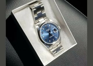 Rolex Oyster Perpetual - 15200 - 2005 - Blue Dial 34mm Men’s