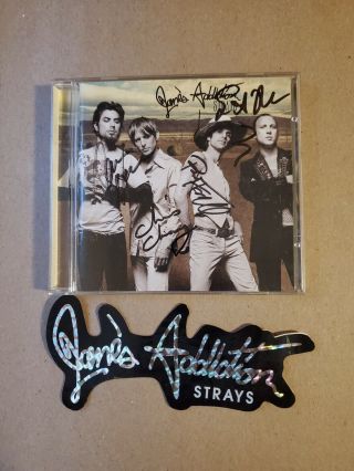 Jane’s Addiction & Perry Farrell Signed Autographed Janes Addiction Strays Cd