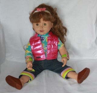 Maddie Electronic Talking Doll 19 " Listing For Dana Only