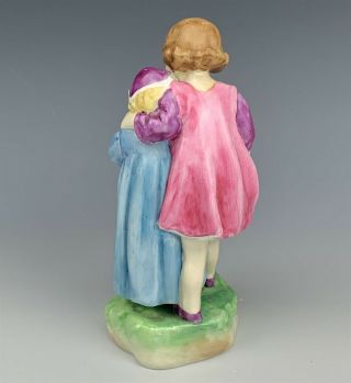 Vintage Royal Worcester England Babes In The Wood 3302 Porcelain Figurine NR SMS 3