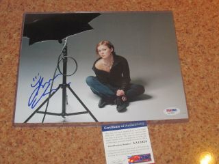 Julia Stiles 8x10 Autographed Photo Psa Certified